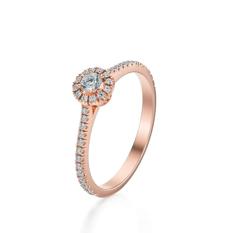 Pierścionek z diamentami